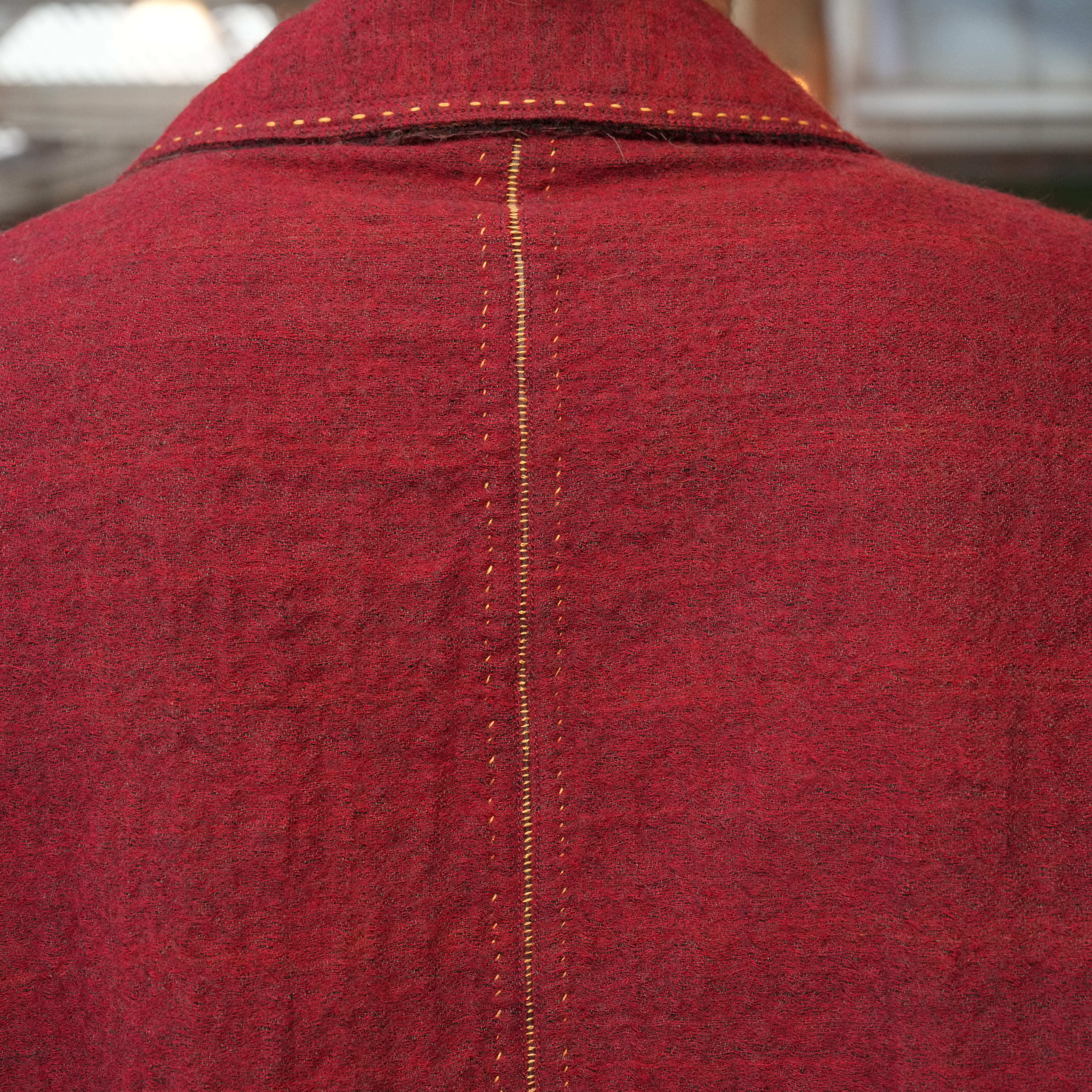 【新品】25aw マーティーアンドサンズ グプタ カバーオール 赤 MAATEE&SONS (マーティーアンドサンズ) 25AW 