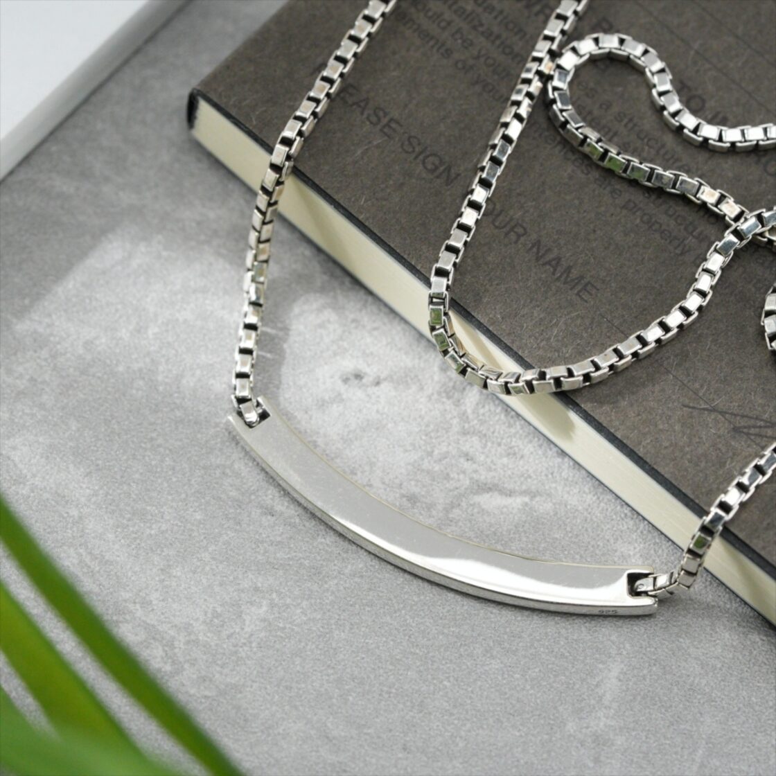 メンズシルバーアクセサリー シルバー ネックレス チェーン シルバー925 あずきチェーン ネックレス 幅8mm ネックレスチェーン 太め 重厚感 シルバーネックレス メンズ 男性 金属アレルギー対応 父の日