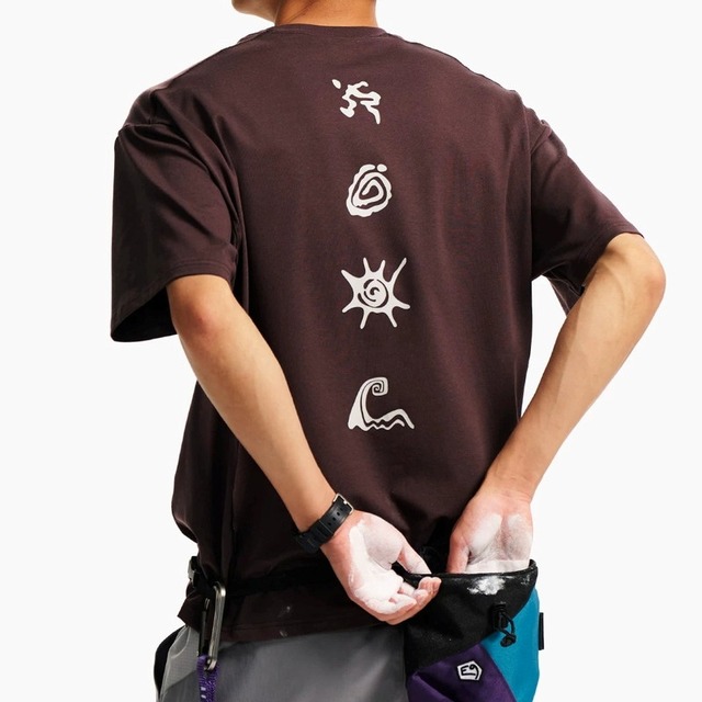 【H1184】Graphic Print Short Sleeve T-shirt ◇3color