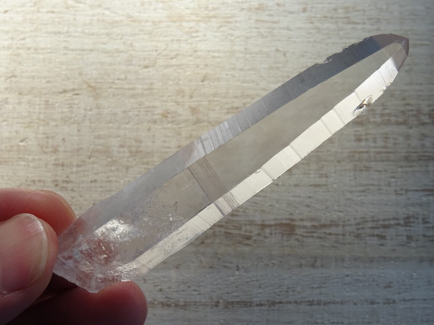 ピュアレイ・ポイント（レムリアンシードクリスタル）ハイクリア | 虹石屋