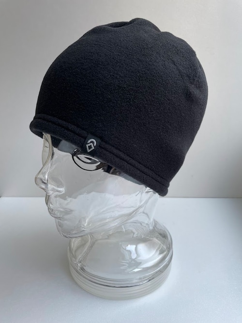 【AIRHOLE】 PILOT BEANIE POALRTEC 100 BLACK  ビーニー