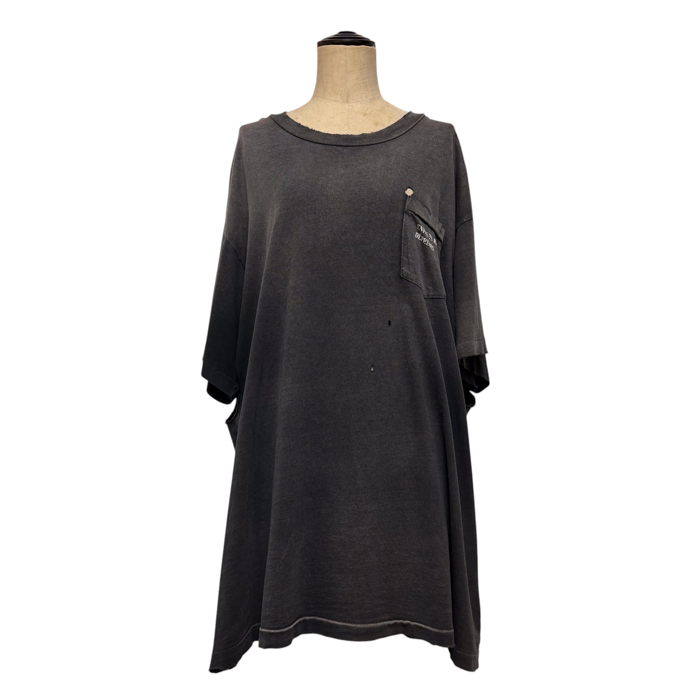 Enfants Riches Dprims Distressed Logo Pocket Tee