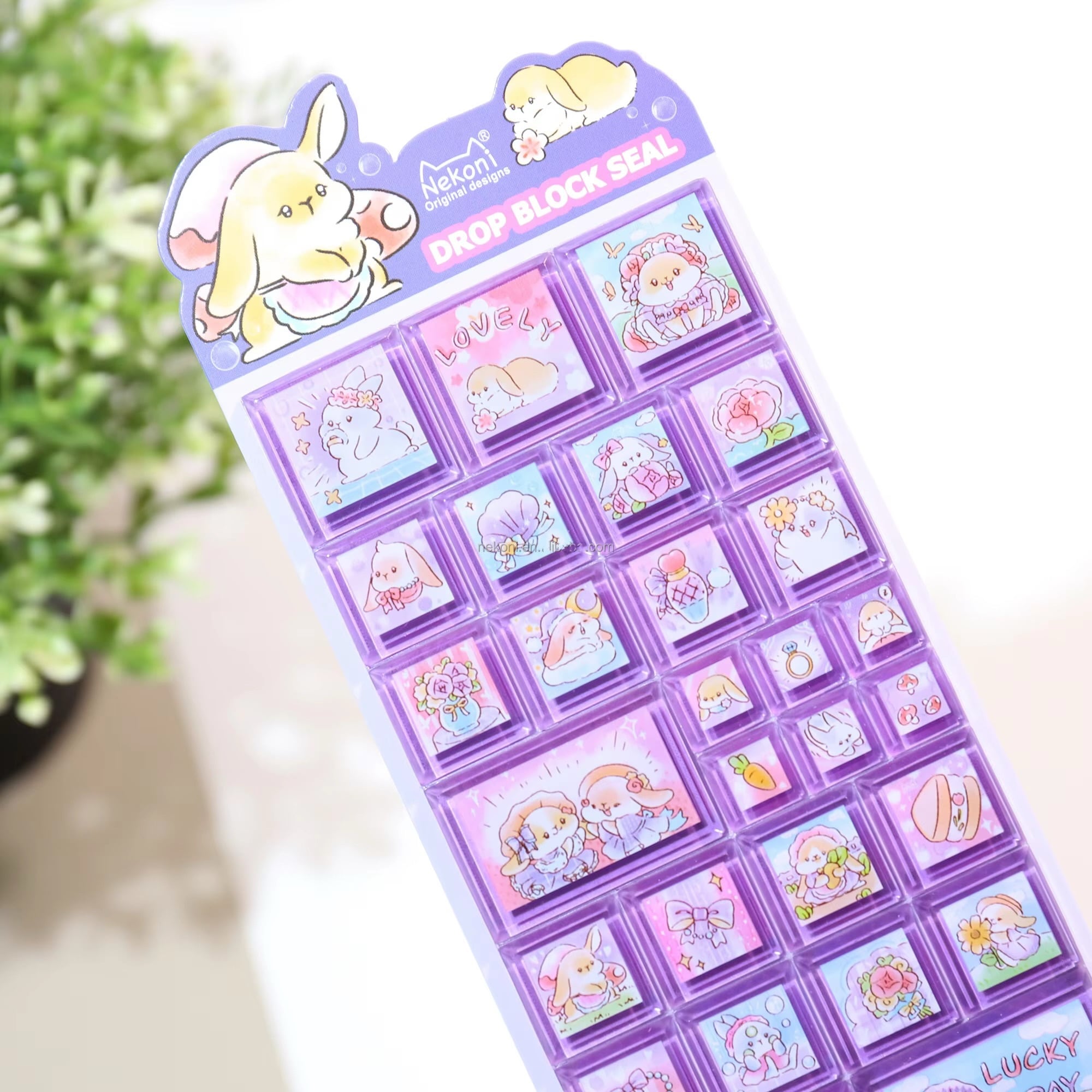 入荷済/4種類セット販売】Nekoni タイル風ステッカー 《N-02》 | DIS MOI