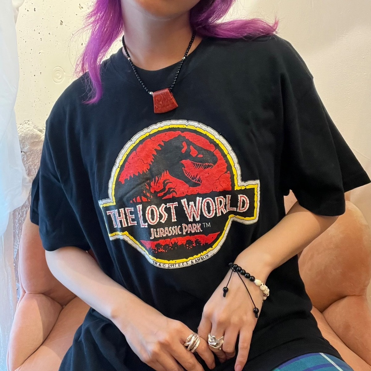 No.C ジュラシックパーク Tシャツ ロストワールド 古着 レトロ | 古着  