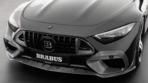 BRABUS R232 AMG SL63 ｶｰﾎﾞﾝﾌﾛﾝﾄｽﾎﾟｲﾗｰ