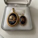 Limoges ペンダント　トップ　セット　#231