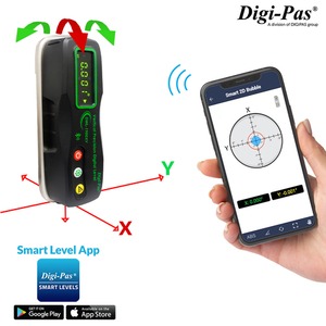 ＪＳＢＴＥＣＨ　Ｄｉｇｉ－ｐａｓ　垂直面・垂直方向２軸同時測定高性能デジタル水準器　ＤＷＬ１９００ＸＹ