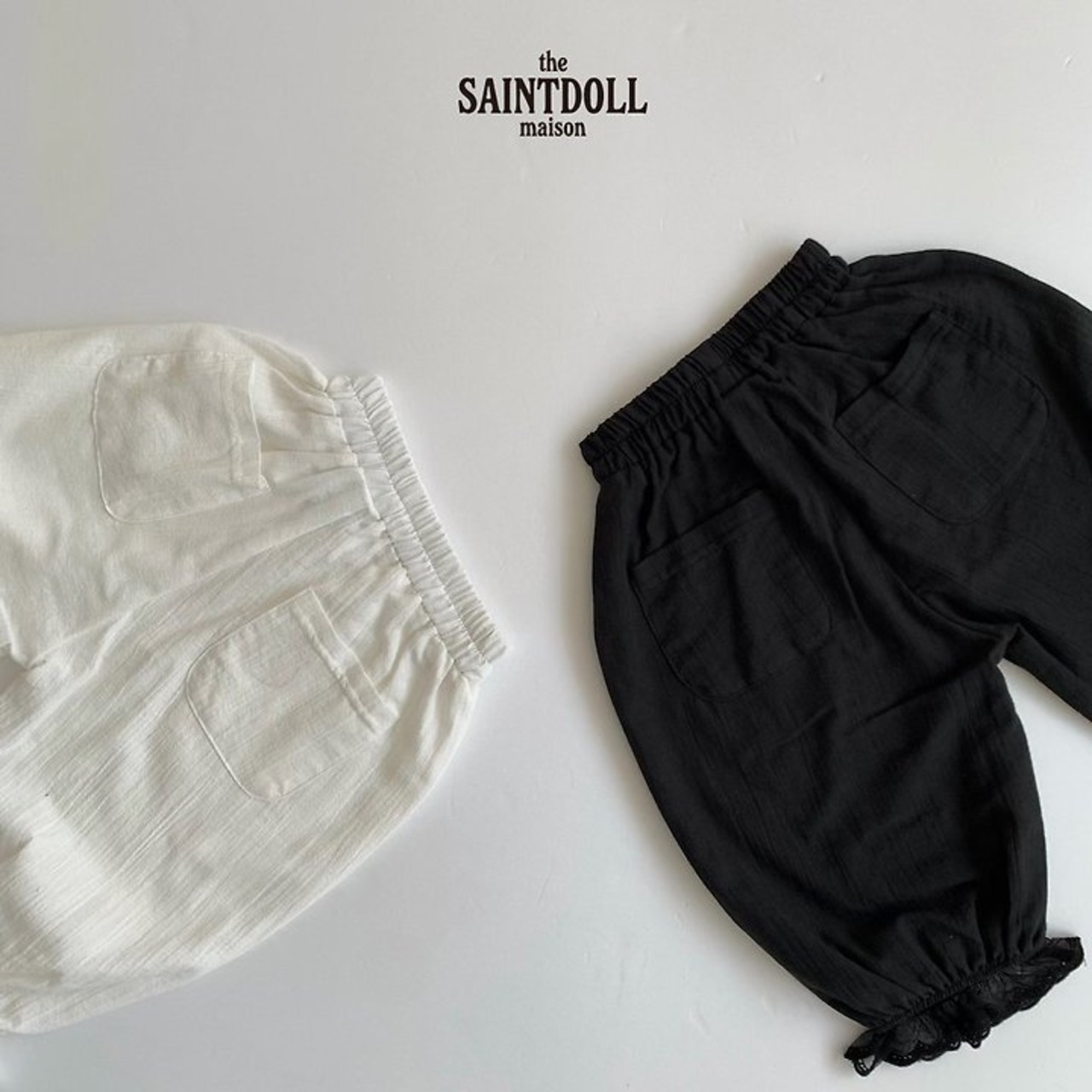 [SAINTDOLL] Laura Frill Pants (JS/JM/JL) / [세인트돌] 로라프릴팬츠 (JS/JM/JL)