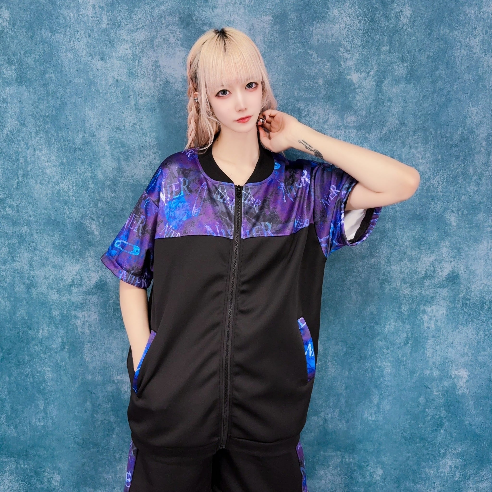 NieR CLOTHING ジップパーカ 6枚セット ROSE×PIN CYBER 2WAY ZIP OUTER | NIER CLOTHING