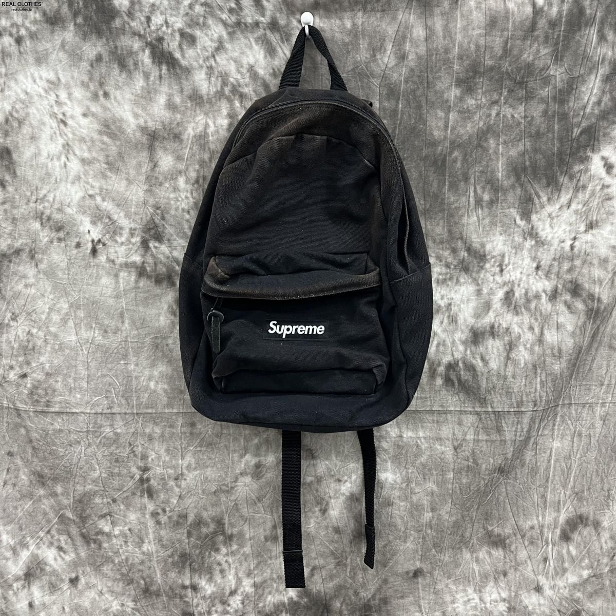 【美品】Supreme Canvas Backpack 20FW 軽量 黒