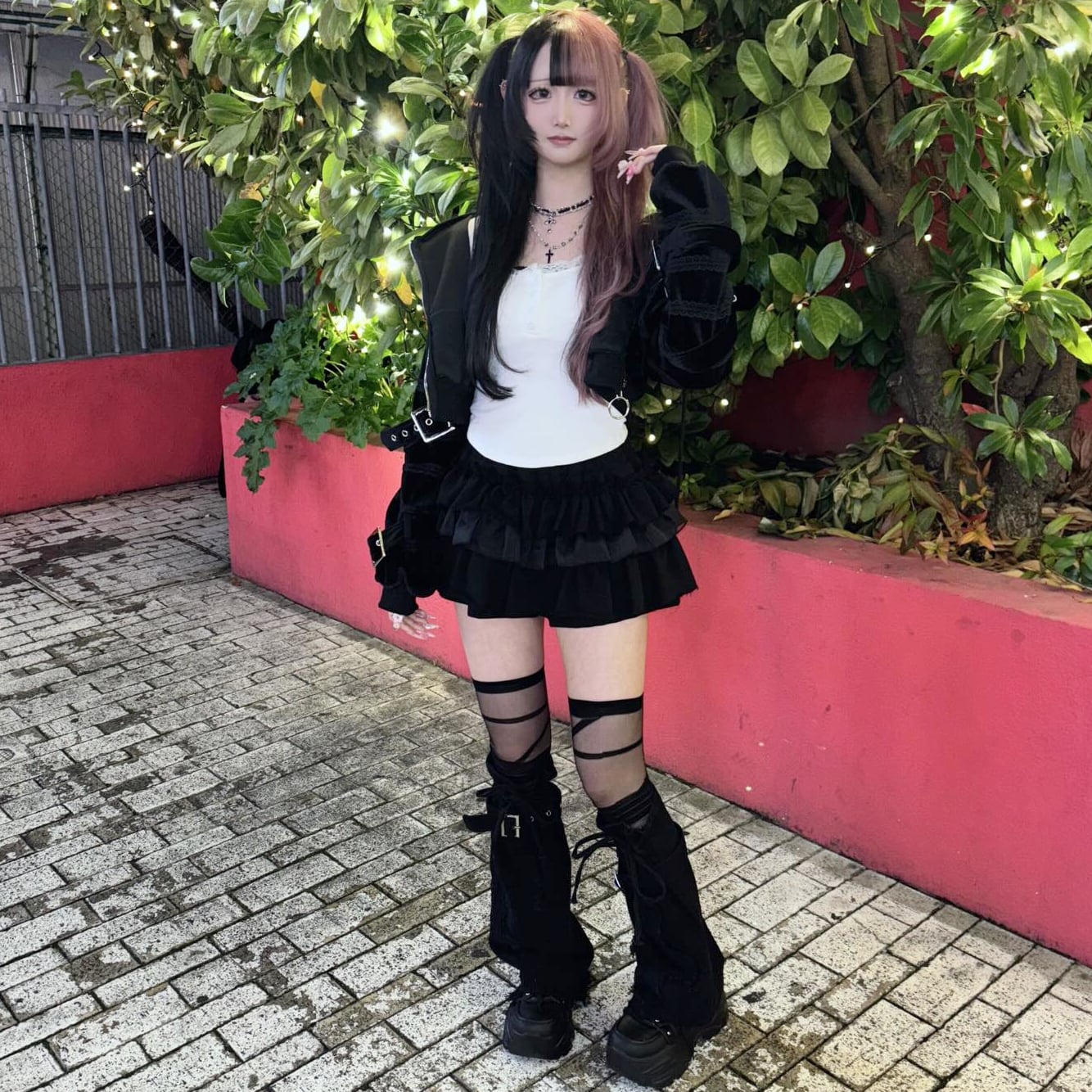 アルベロベロ　レース柄刺繍　フードブルゾン フラワーコード刺繍ショート丈ブルゾン 06-3104｜40代 50代 60代 大人