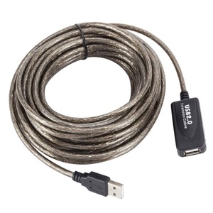 【人気】Sunny USB2.0延長ケーブル 信号増幅5m延長 オス/メス USB延長ケーブル エクステンダーUSB プリンター スキャナーなどに 信号増幅補正回路内蔵 転送安定 最大20mまで