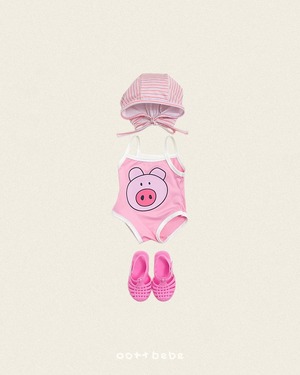 [oottbebe] Happy Summer Body Bodysuit / [오뜨베베] 해피썸머바디슈트(수영복)
