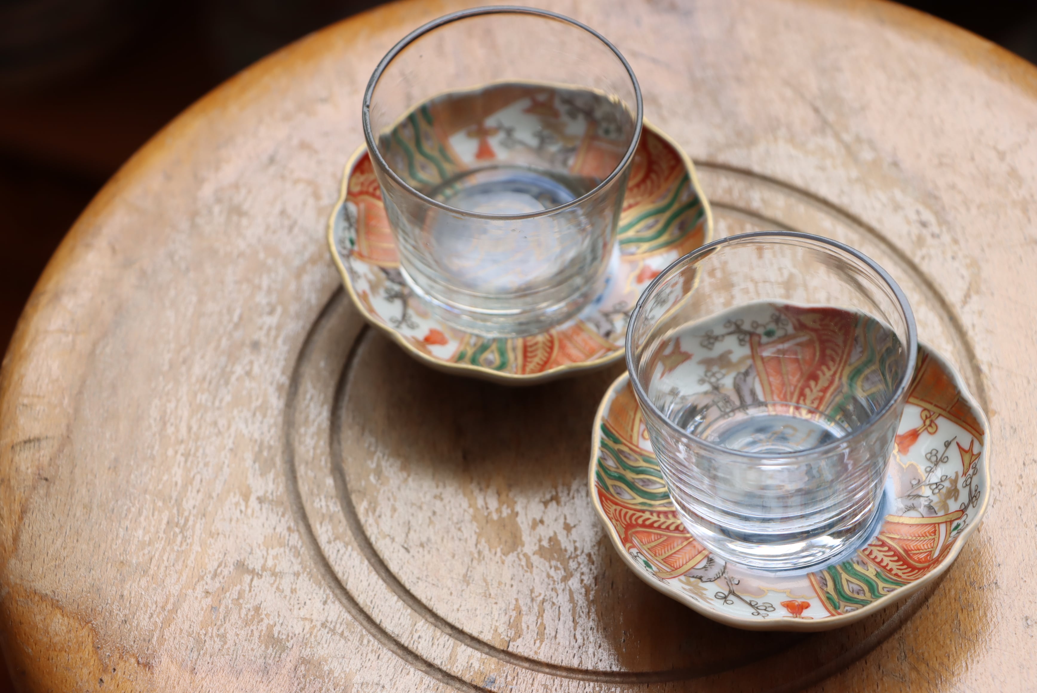 伊万里焼 色絵 花鳥文 小皿 通りもの/Imari small plate | (有)新原美術