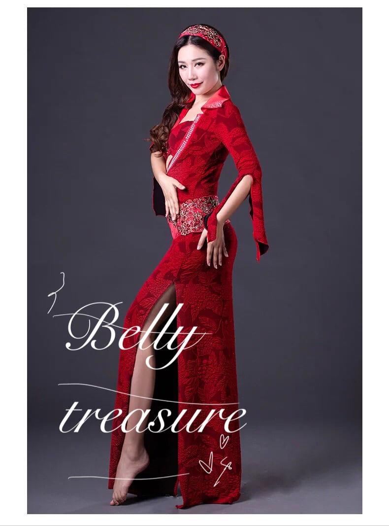 オーダーメイド ベリーダンス衣装 サイーディドレスWZY2873 YP | Belly