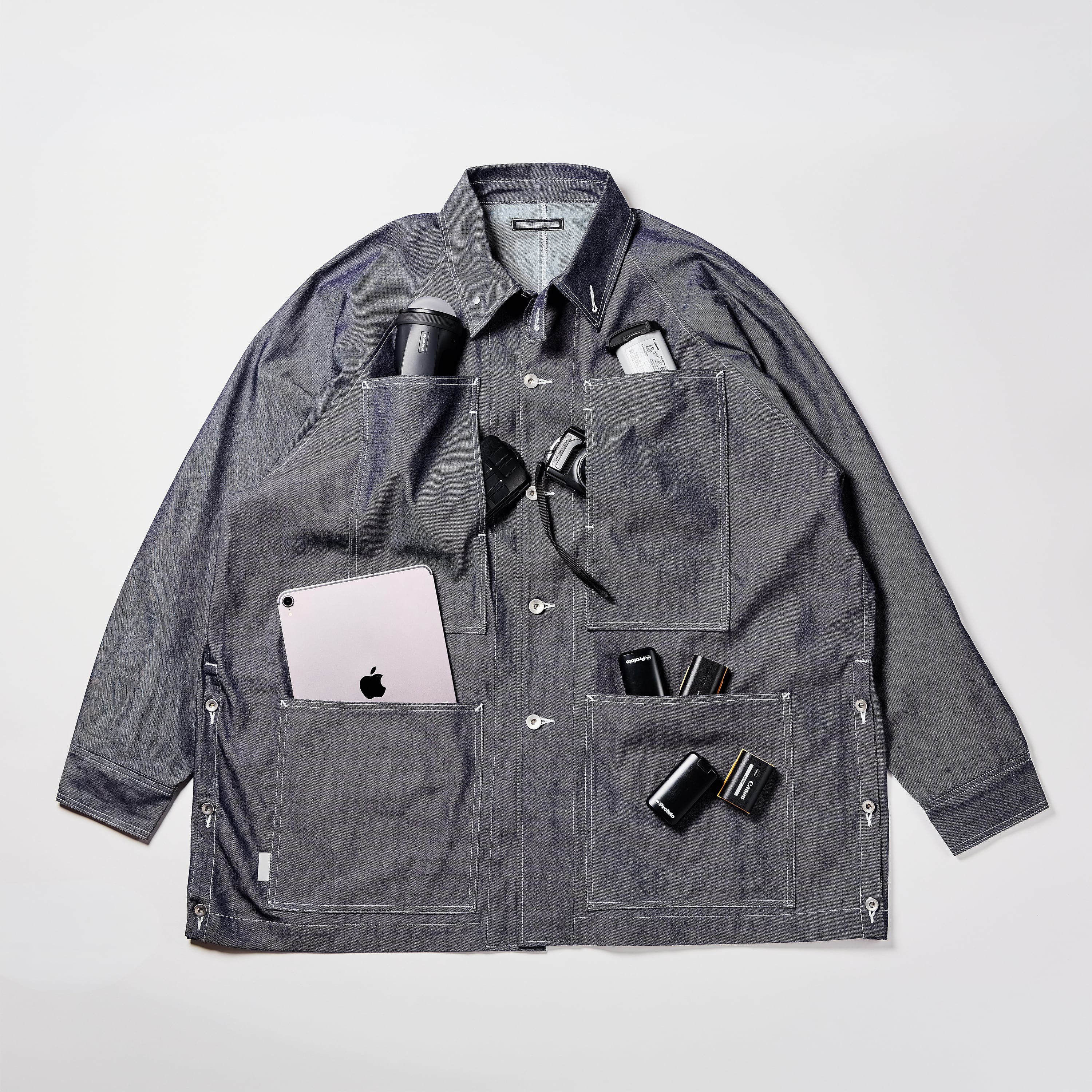 PHOTOGRAPHER'S DENIM COVERALL | NAOKI KUZE PHOTO BOOK & GOODS STORE