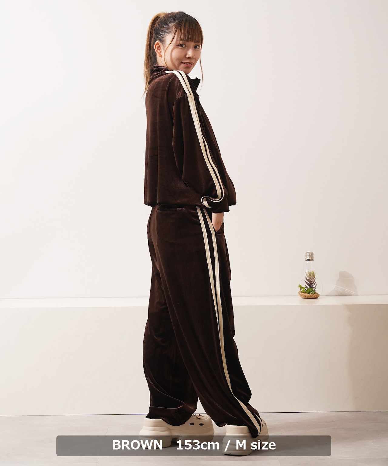 ◆ベロア トラックジャケット◆wi-091022