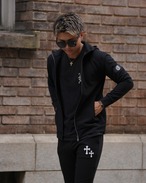 DRY STRETCH ZIP PARKER BLACK【BEL-M-022】