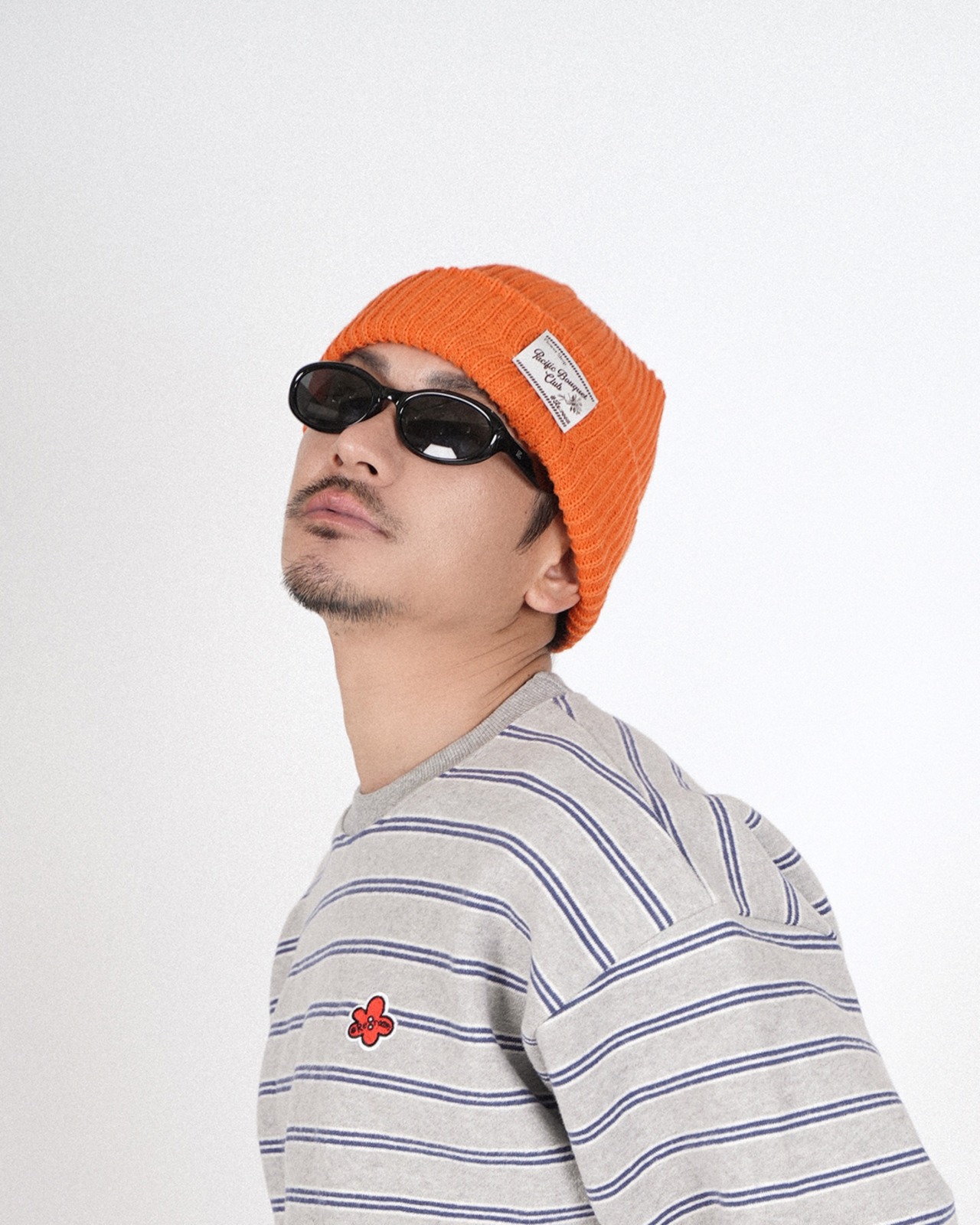 【#Re:room】BOUQUET CLUB COLOR KNIT CAP［REH166］