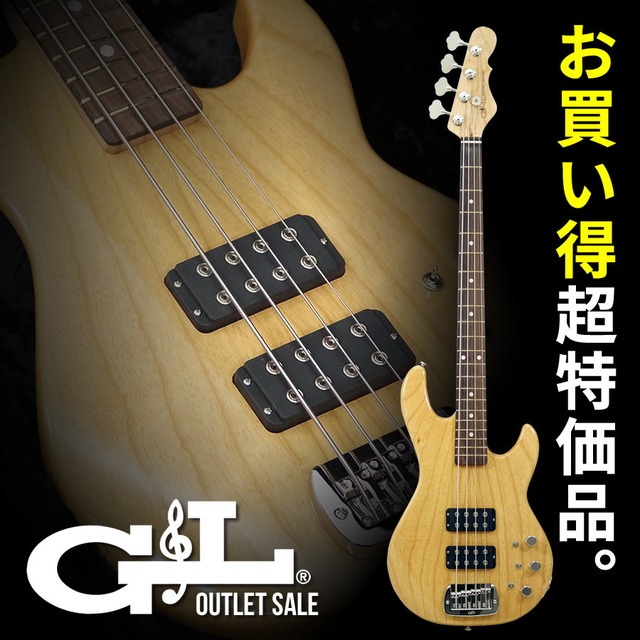G&L USA Custom Shop L-2000 (Natural/Rosewood) [CS2307027] [アウトレットSALE特価]