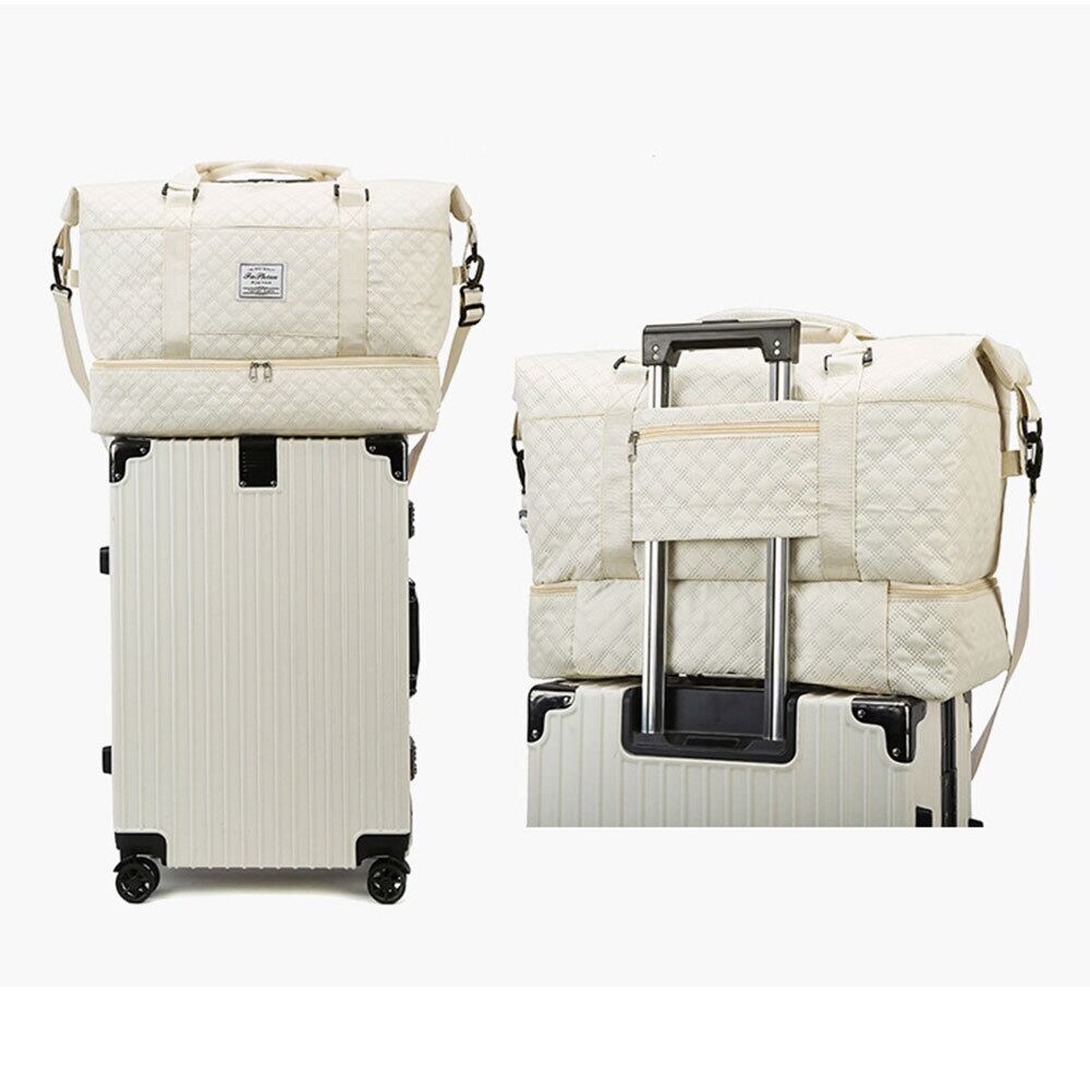 ボストンバッグ レディース キルティング ショルダーバッグ付き 韓国 大容量 旅行 レジャー 出張 学生 大人 ジムバッグ 機内持ち込み スポーツバッグ 大人可愛い 大人女子