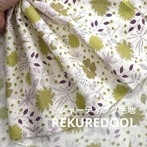 Cdr385-2◆1m◆SM◆綿100%シャーティング生地◆花柄