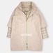 美品 HERNO ヘルノ エコウール レイヤード ウルトラ ライトコート 48 XL / J&NREUSE レディース アウター