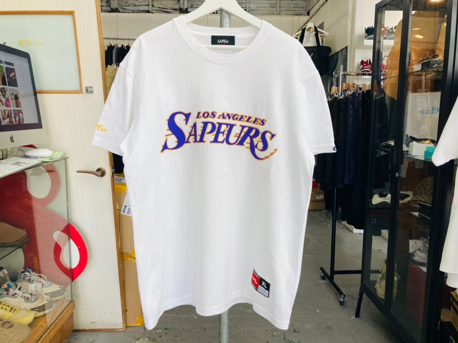 XL SAPEur LOS ANGELES TEE BLACK 未開封