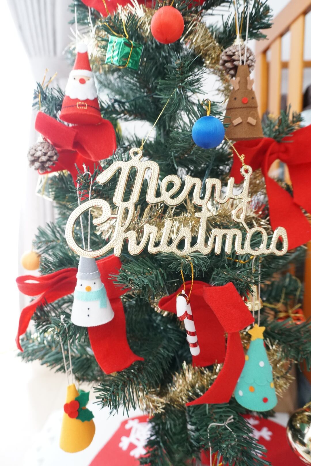 完成品・送料無料】クリスマス ツリー オーナメント フェルト 完成品・送料無料】クリスマス ツリー オーナメント フェルト