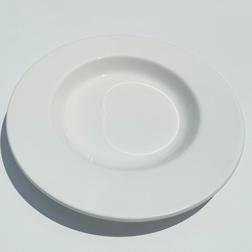 White plate