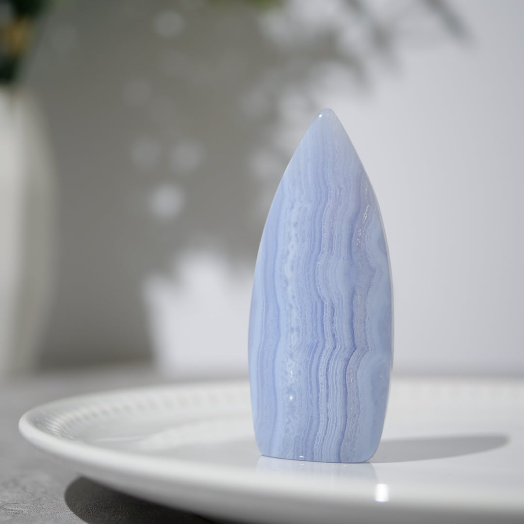 ブルーレースアゲートフレイムNo.1875 銀の花瓶 丸い花瓶 おしゃれ