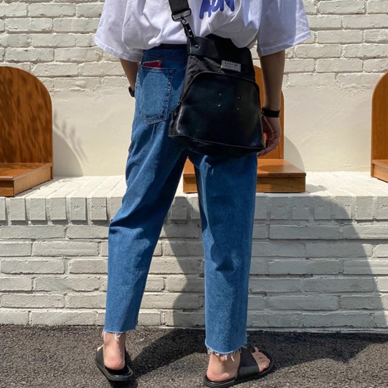 カットオフルーズデニム　0656