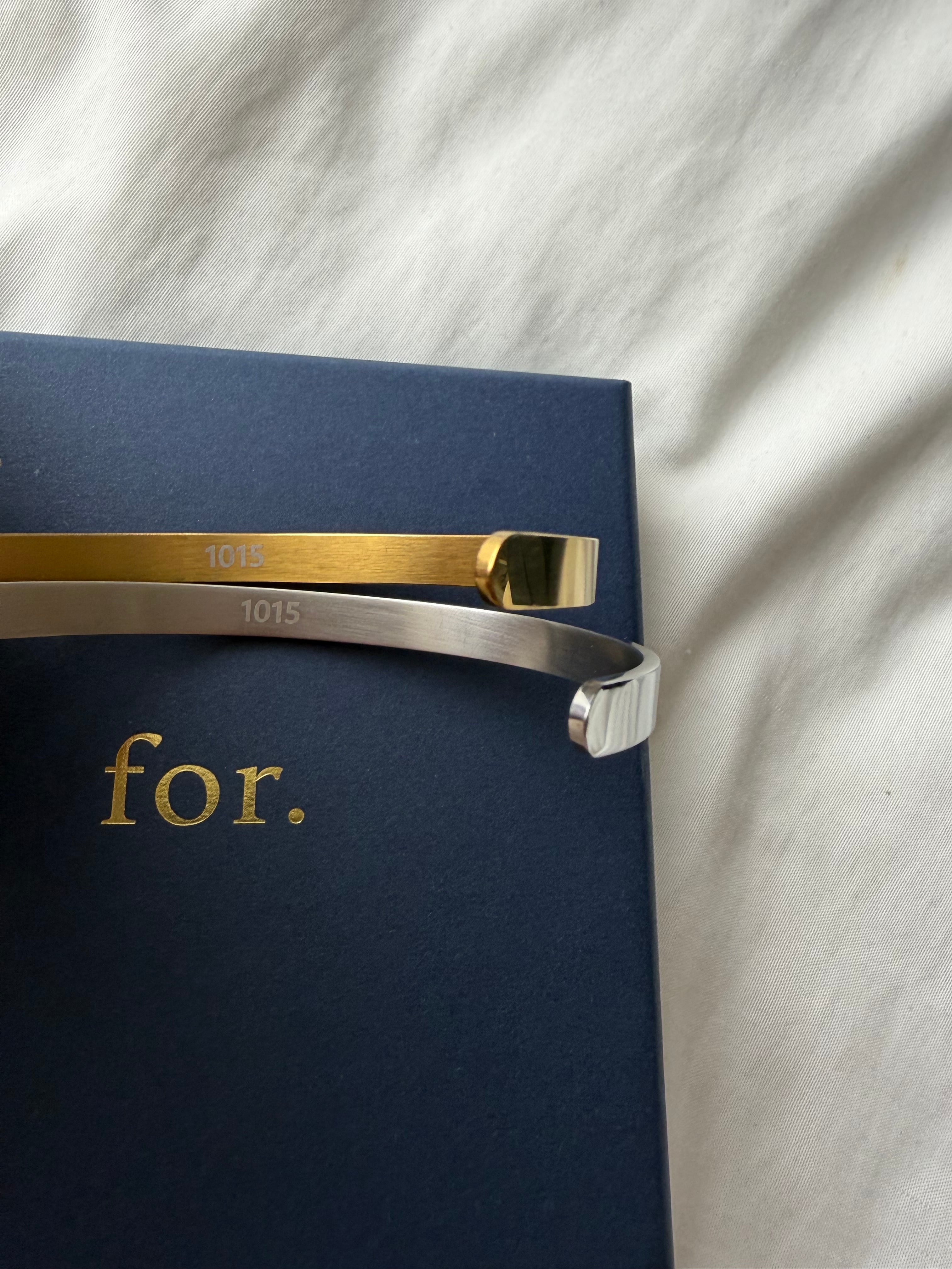 Link Bangle Pair Set【刻印有り】|リンクバングル ペアセット | for.
