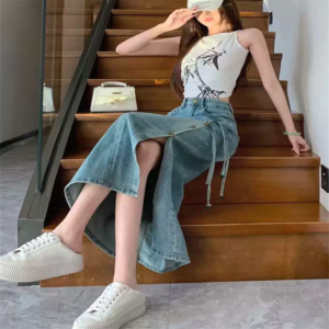 【送料無料】 ロングスカート 2種類 ペンシルスカート アンクル丈 マキシ丈 フレア Aライン ストレート Iライン デニム 薄手 装飾 かわいい 大人可愛い きれいめ シンプル カジュアル 大人 上品 おしゃれ お洒落 こなれ感 コンサバ系 ラフ 抜け感 レディライク ガーリー 無地 春 30代 40代 デート お出かけ お呼ばれ 休日 アウトドア お茶会 女子会 授業参観 誕生日会 着回し 普段使い ファッション 美脚 脚長 定番 プチプラ 着痩せ 垢抜け ブルー 大人カラー