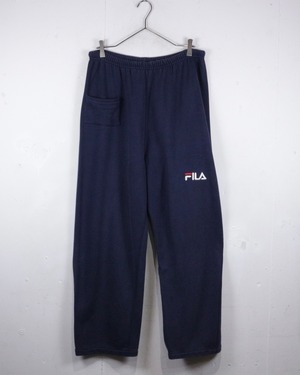 【Caka act2】“FILA” Good Fade Wide Sweat Pants