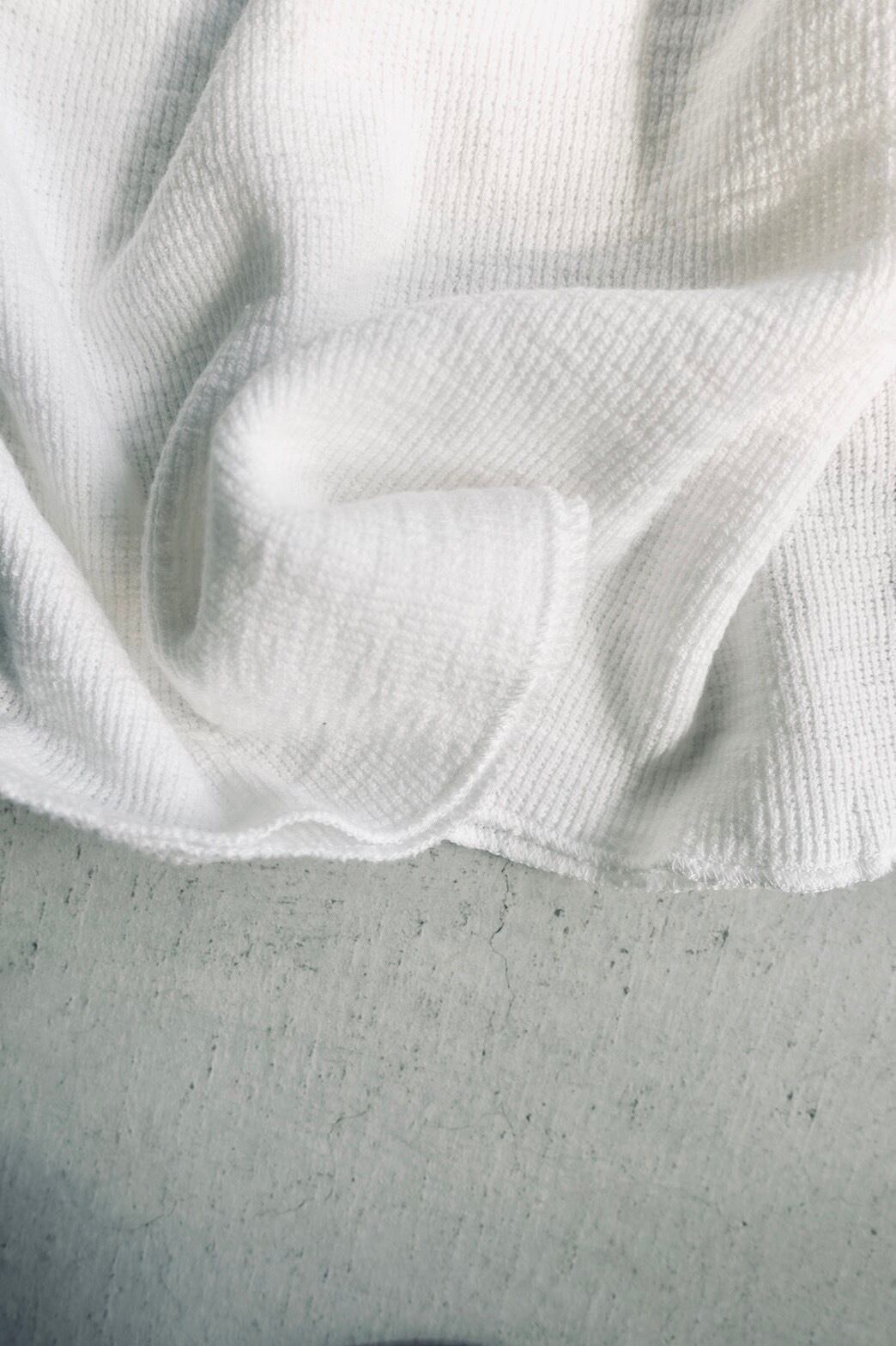 NOWOS/Slab Cut and sew (white) カットソー 白 NOWOS / Slab Cut and sew (White) | JUQUI Online