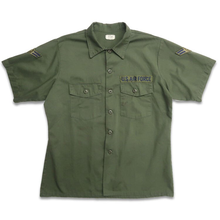 50s 米軍 USAF ユーティリティシャツ セージグリーン - Sixpacjoe Web