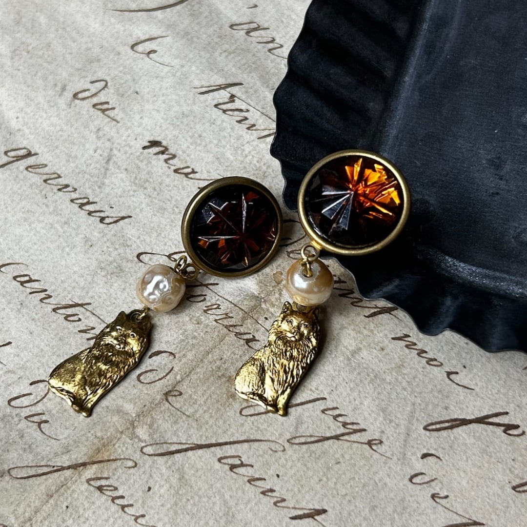 ピアス・イヤリング | Laco-nya ~ハンサムシックな猫アクセサリー〜