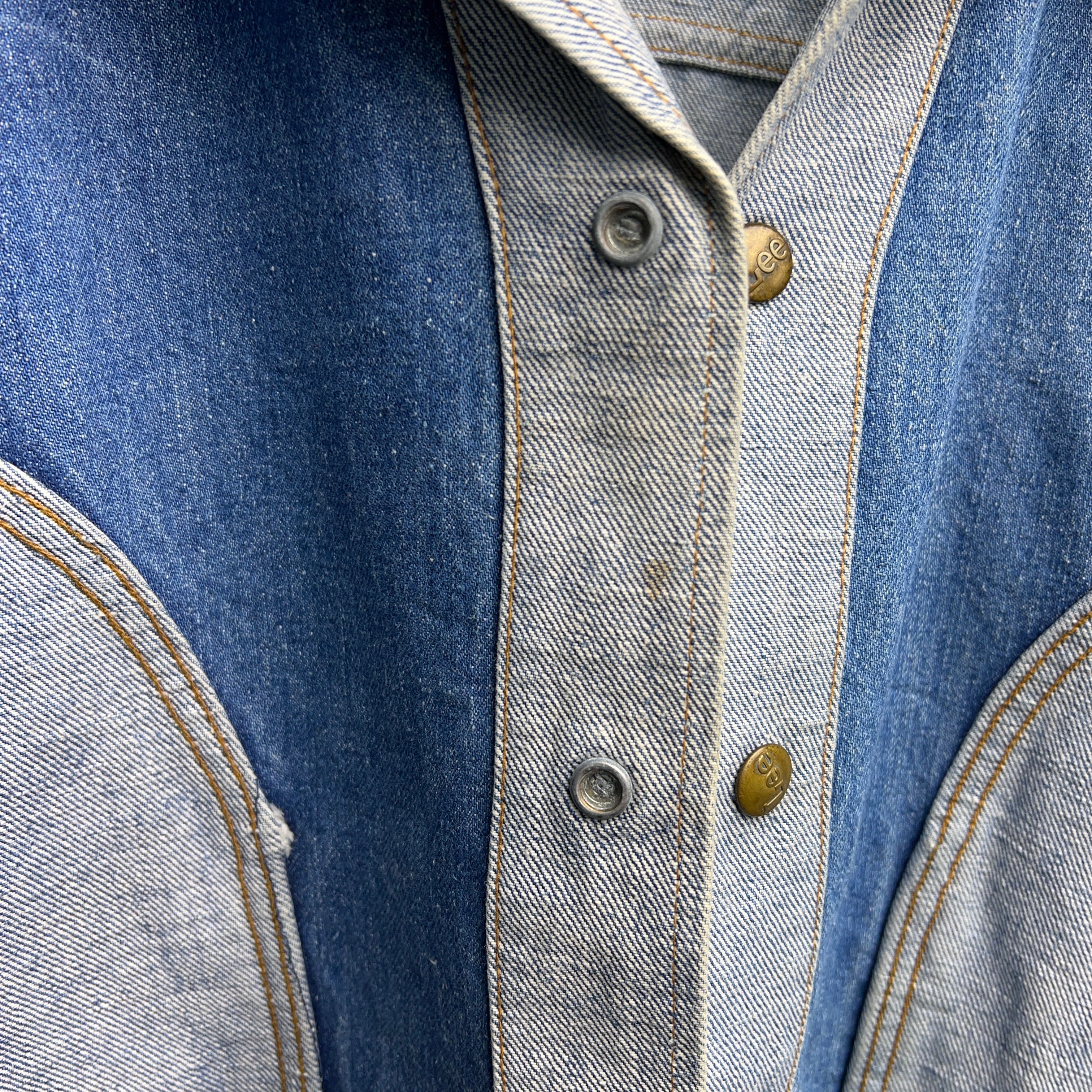 1970's Lee Reversible Denim Jacket 70年代 リー リバーシブル デニム