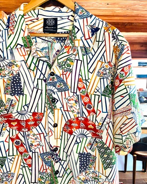 KISSHOU - ALOHA SHIRT / アロハシャツ キモノシャツ 吉祥文様