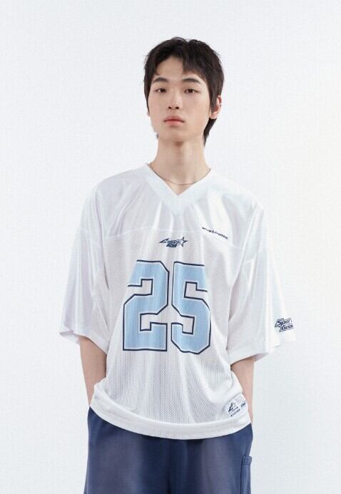 ☆Stray Kids アイエン 着用!!【CODEGRAPHY】Rugby mesh ☆Stray Kids アイエン 着用!!【CODEGRAPHY】Rugby mesh