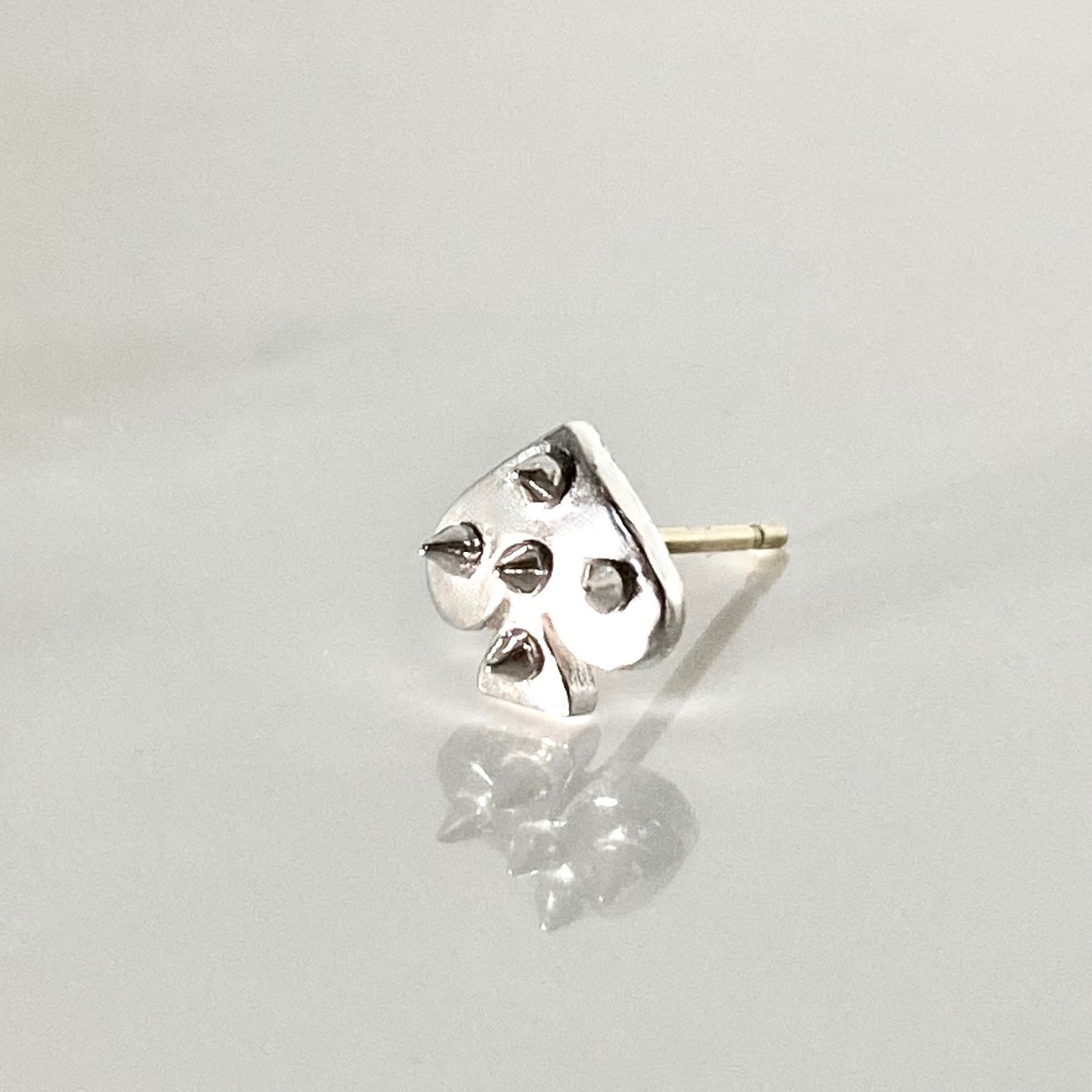 SPIKE STUD [SPADE] / スペードスパイクピアス