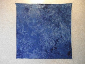 INDIGO DYED SQUARE CLOTH ～LIKE A KALEIDOSCOPE~ 万華鏡みたいな四角い布