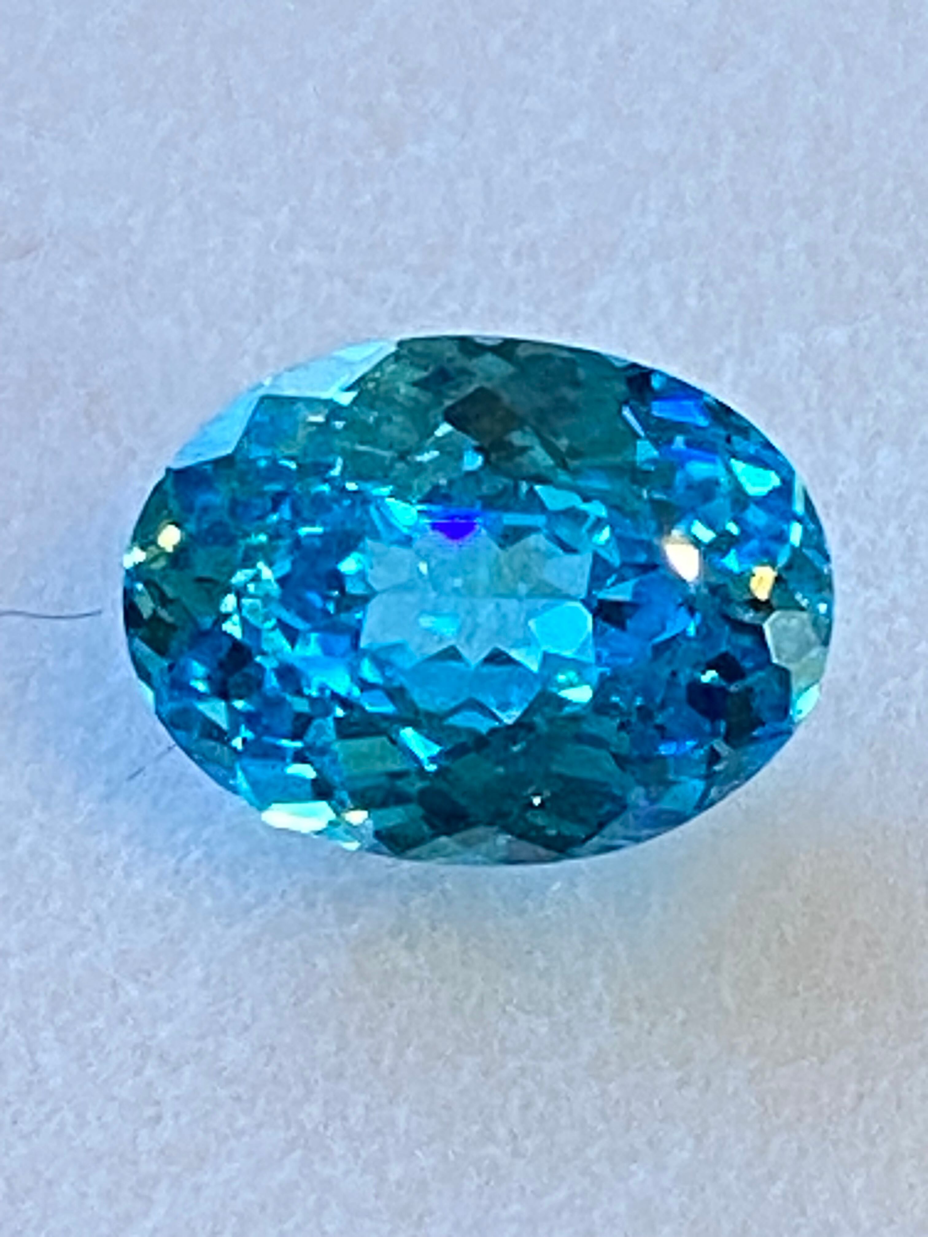シンセティック パライバトルマリン 2.21 ct # PB114 | 宝石ルース