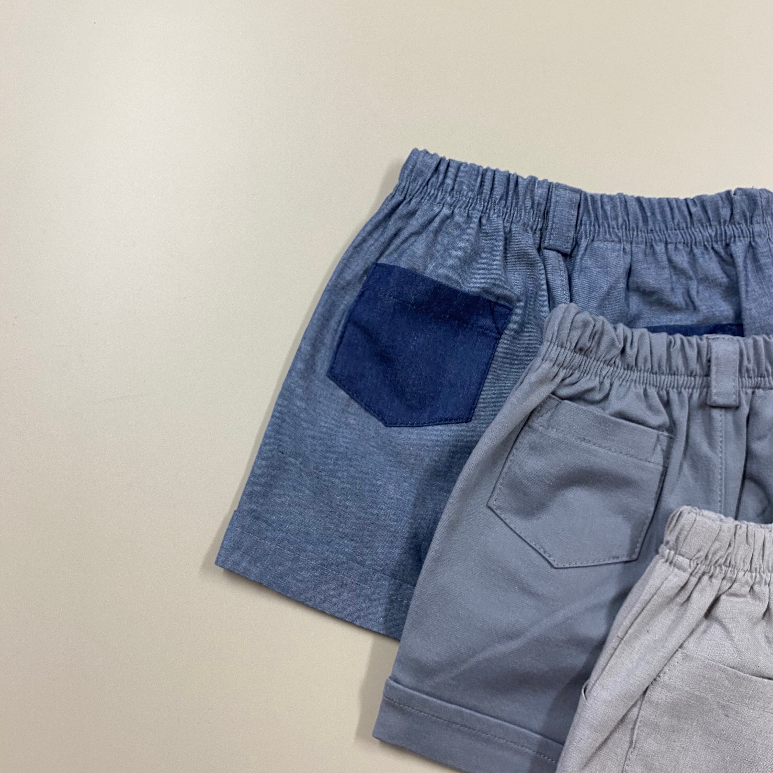 [即納] roll-up short pants (20%off)
