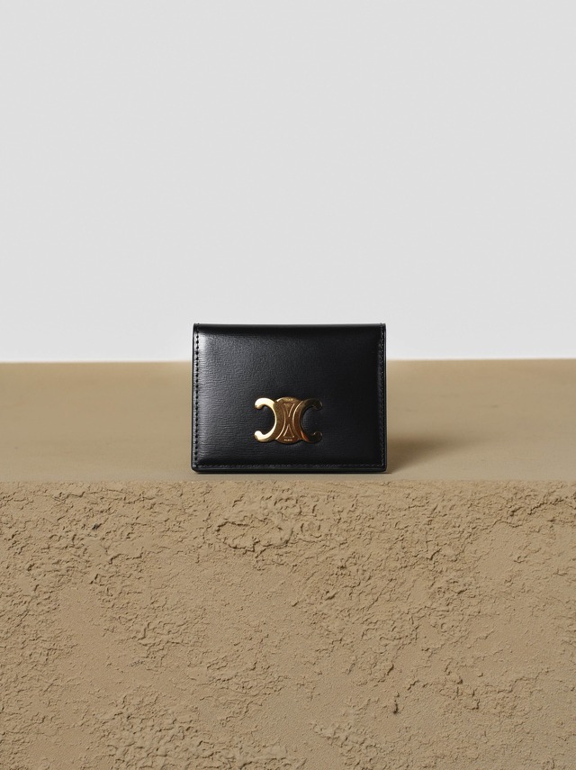 CELINE セリーヌ トリオンフ ブラック カードケース