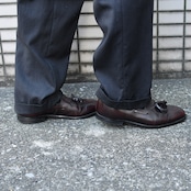 Johnston & Murphy brown tassel loafer