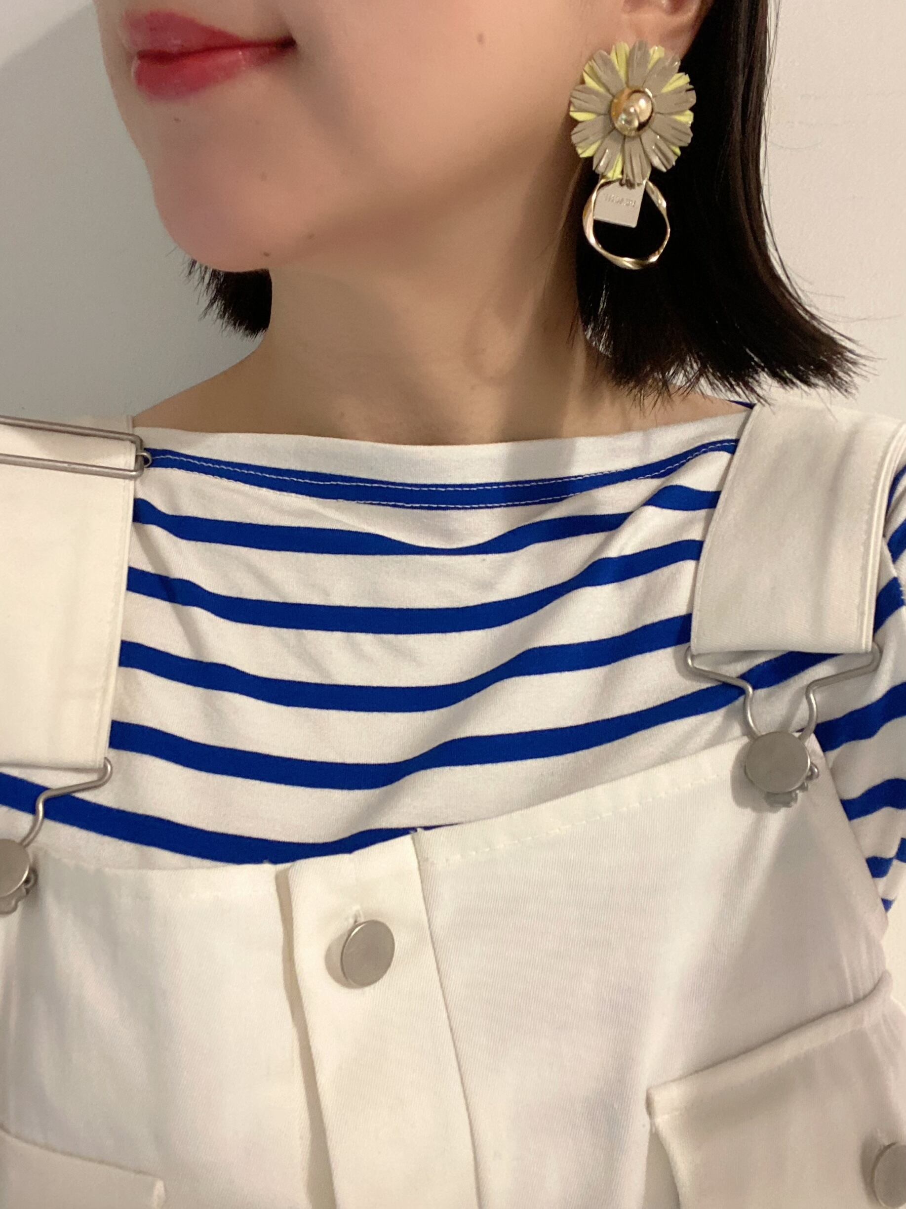 flower yellow ×khaki ring