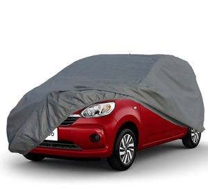 【特価処分】ボディーカバー 裏起毛 車カバー 軽自動車 4層構造 防水防塵防輻射紫外線 四季対応 (軽自動車365*170*170 CM グレー/不織布)