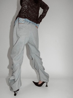 【26AW | WOMEN】POOLDE プールデ / スウェットパンツ /Liquid Sweat Pants　PLD-26AW-PT03